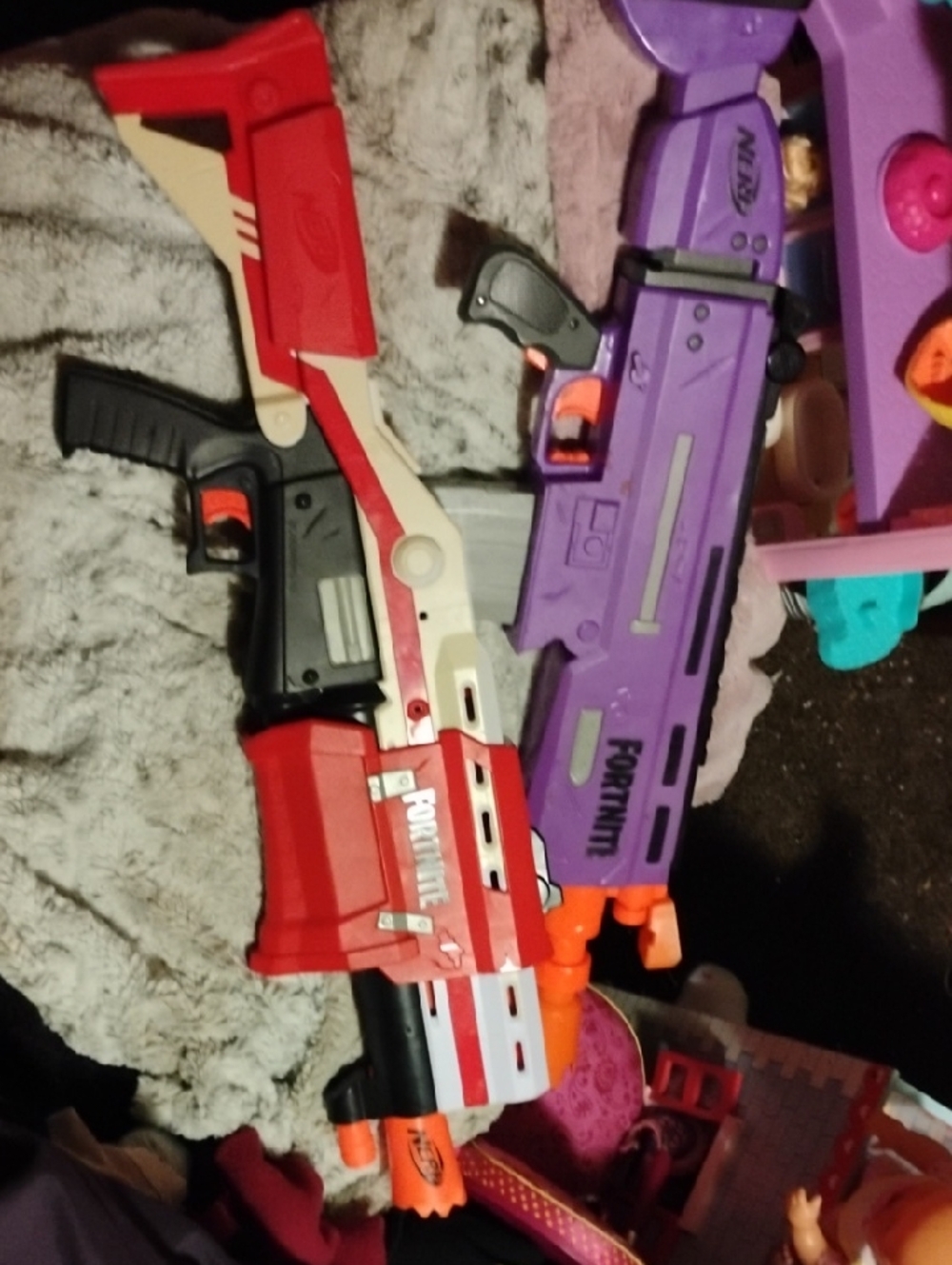 Fortnite Foam Dart Blaster Duo - Red and Purple